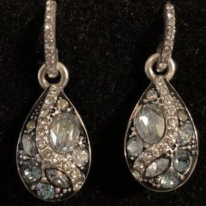 BRIGHTON EARRINGS BLUE STONE DESIGN